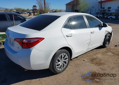 2019 Toyota Corolla Le из США, поврежденный, VIN 2T1BURHE9KC194716